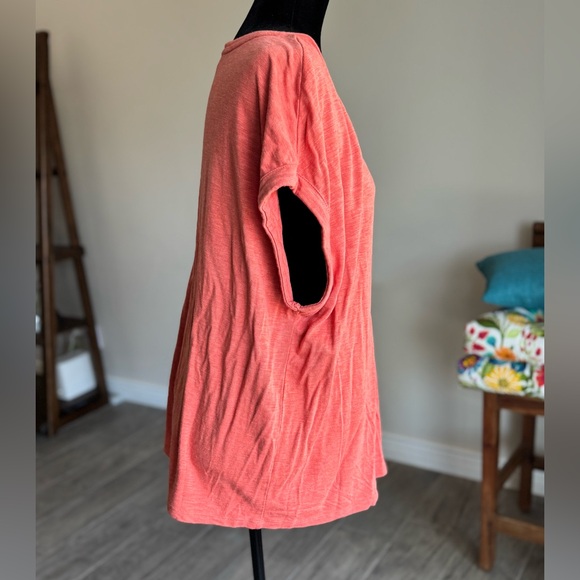 Jessica Simpson Orange Raglan Top - Picture 2 of 4